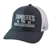 New York Yankees ’47 2024 MLB AL Champions Trucker Hat